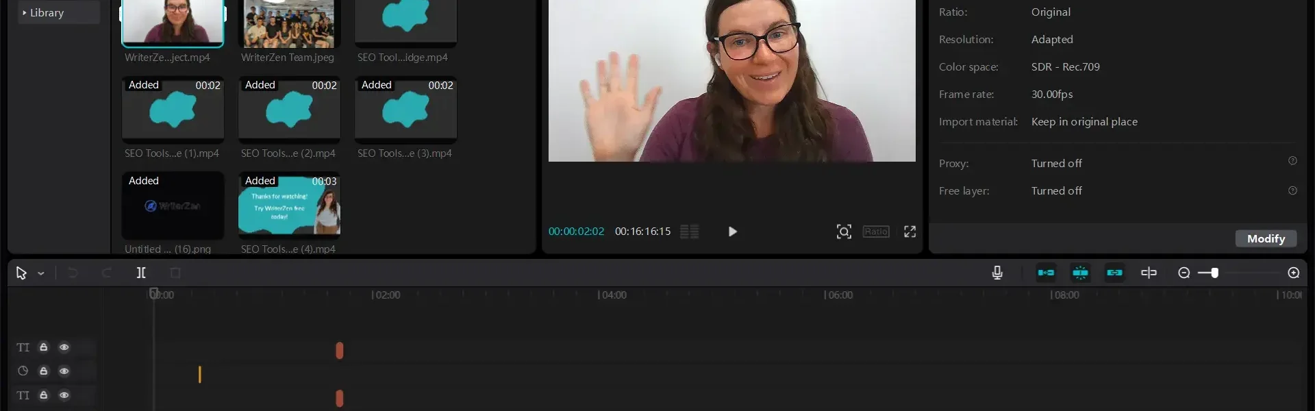 Video Editing