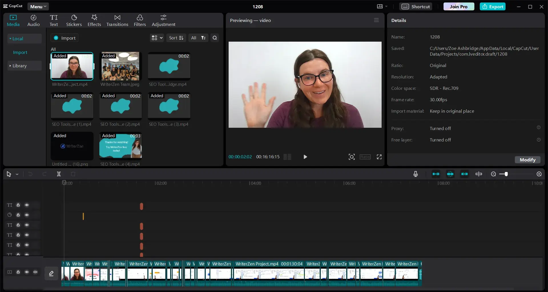Video Editing